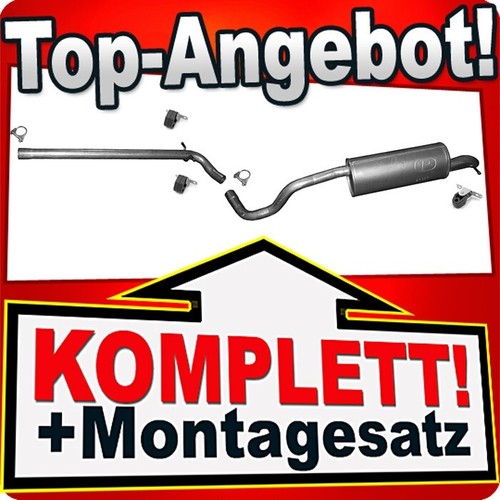 Auspuff für seat - toledo, iv