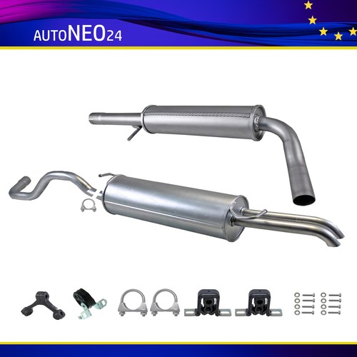 Auspuffanlage seat toledo - toledo, ii